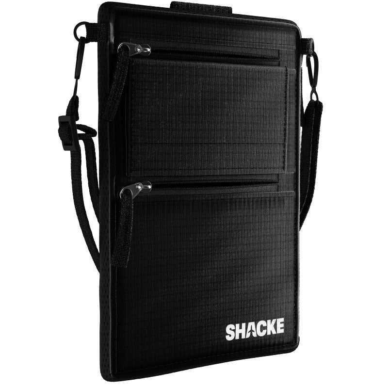 Shacke Neck Pouch - RFID Passport Holder and 2 in 1 Belt Wallet - Image 1
